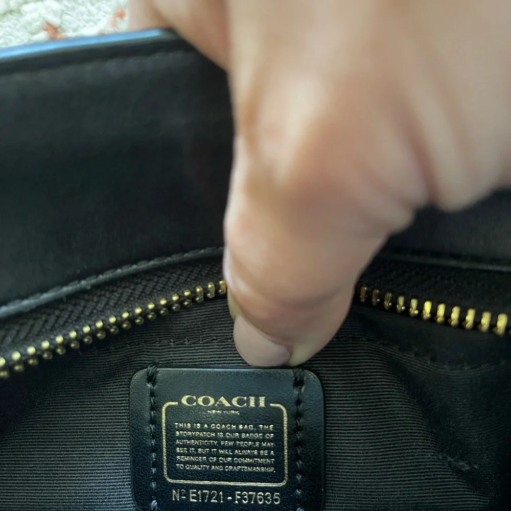 Coach mini Blake caryall in bubble leather - Picture 10 of 10